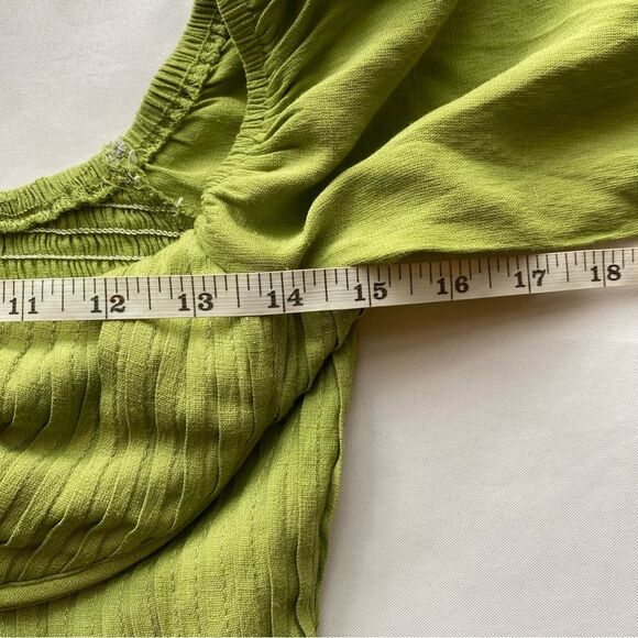 NWOT Hello Molly Green Gal Is Fun Midi Dress Size 6 - Picture 15 of 16